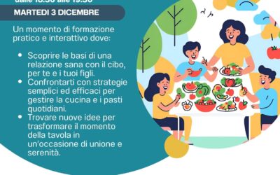 03 Dic 24 | Genitori, facciamo squadra a tavola