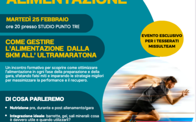 25 Feb 25 | Running e alimentazione